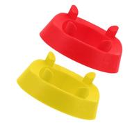 DEEPCRAFF 2 Pièces Support de Présentation pour Ballons de Sport, Étagère à Basket-Ball Robuste et Stable, Base de Rangement pour Football et Basketball