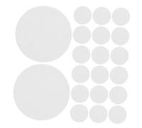 DEEPCRAFF 24 Pièces Filtre pour Champignons de Culture, Coussinet Filtrant en Coton Blanc, pour Bocaux et Systèmes de Culture Mycologique, Échange D’air, Entretien Facile