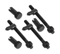 DEEPCRAFF 3 Ensembles Vis de Tension Ajustable pour Chaîne de Tronçonneuse en Fer Noir et Compatible 4500 5200 5800, Installation Facile pour Travaux de Jardin