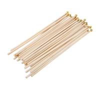 DEEPCRAFF 50 Pièces Mât de Drapeau en Bois Khaki pour Drapeau National, Accessoire de Décoration Robuste et Multi-Usage, pour Événements en Extérieur