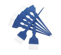 DEEPCRAFF 7 Pièces Pinceau de Coloration Capillaire Couleur Aléatoire Facile à Utiliser Nettoyer en Fibres et Plastique Teinture Coiffure Professionnelle