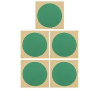 DEEPCRAFF Autocollants indicateurs de jauge de pression 5 feuilles, étiquettes de sécurité pour manomètre, film réfléchissant, design coloré, pour ateliers et applications, lecture facile