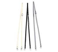 DEEPCRAFF Bandoulière de Remplacement Réglable pour Paquet à Main en Pu et Métal, 3 Pièces Détachables, pour Shopping et Usage Quotidien