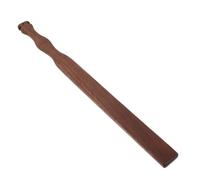 DEEPCRAFF Batteur à Poussière Manuel en Bois Massif, Manche Long pour Tapis | Finition Marron Traditionnelle, Surface Lisse, Rangement Suspendu, pour Matelas et Coussins de Canapé