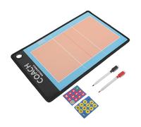 DEEPCRAFF Bloc-notes Effaçable à Sec pour Entraîneurs de Volleyball avec Surface Pvc, Accessoires Complets Incluant Stylos et Pièces D’échecs, pour Entraînements et Compétitions