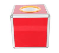 DEEPCRAFF Boîte à Dons Multifonctionnelle Transparente Grosse Capacité en Alliage D'aluminium et Acrylique, Urne Solide pour Organiser Tombolas et Collecter Pourboires en Réunion