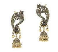 DEEPCRAFF Boucles d'oreilles à thème national femme 1 paire en alliage, style turc, bijoux eye-catching pour soirée