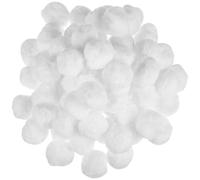 DEEPCRAFF Boules Filtrantes Blanc pour Piscine en Fibre de Polyester Filtration et Emballage sous Vide, pour Filtres à Sable et Aquariums