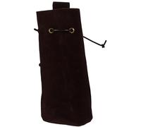 DEEPCRAFF Bourse Médiévale en Daim Forme Seau Cordon, Paquet à Main de Pirate pour Cosplay et Événements Costumés, Accessoire pour Hommes,