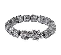 DEEPCRAFF Bracelet de Perles Chinoises Bracelets de Richesse Design Chic Travail Soigné pour Femmes Style Chinois