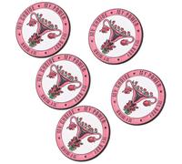 DEEPCRAFF Broche Épingle à Foulard en Alliage Rose, Portable et Élégante, Accessoire pour Femmes et Professionnels de Santé Lors D'événements Décontractés