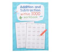 DEEPCRAFF Cahier d'exercices de mathématiques pour enfants de 6 à 8 | Problèmes à 3 chiffres, exercices de retenue, compétences élémentaires, apprentissage à domicile, fiches