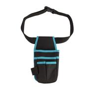 DEEPCRAFF Ceinture à Outils Multifonction pour Électricien Toile Oxford Ajustable Sacoche de Rangement Professionnelle pour Menuisier Plombier Bricoleur avec Compartiments et Bandoulière