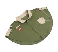 DEEPCRAFF Châle D'entraînement pour Oiseaux Conure et Perroquet, Protection Confortable et Anti-Morsure en Tissu Vert, pour Interactions Quotidiennes et Aventures en Extérieur