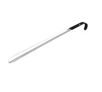 DEEPCRAFF Chausse-pied Inox à Long Manche avec Poignée Plastique Ergonomique Corne Chaussure Extra Longue pour Personnes Âgées et Femmes Enceintes Soulagement de Dos et Genoux Crochet
