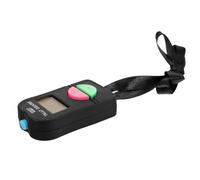 DEEPCRAFF Compteur numérique manuel : comptage électronique de chiffres portable avec boutons d'ajout et de soustraction - Compteur de tours de réinitialisation mécanique avec lanière pour inventaire