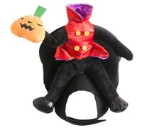 DEEPCRAFF Costume de Cosplay de Chien Fête Halloween, Peluche Polyester M | Chats et Chiens, Style Halloween Unique, Confortable et Respirant, pour Photos et Spectacles D’histoire