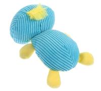 DEEPCRAFF Couineur pour Chien en Peluche, à Mâcher, Bleu | Soulage la Solitude, Masse les Gencives, Interactif, pour Chiot et Petits Chiens, Fournitures Animaux