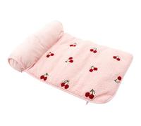 DEEPCRAFF Coussin Nuage pour Chat et Chien, Chaud, Antidérapant, Rose | Tissu Léger, Usage Nuit D’hiver, Format Portable, pour Repos Quotidien, Maison ou Panier