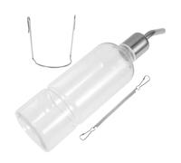 DEEPCRAFF Distributeur d'eau Suspendu Bouteille d'eau Automatique pour Petits Animaux en PP pour Lapins, Oiseaux et Rongeurs