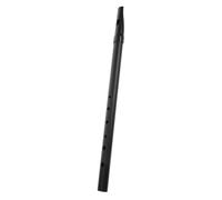 DEEPCRAFF Flûte Irlandaise Instrument à Vent Portable 6 Trous pour Débutants en Métal Noir Son Clair et Lumineux pour Garçon et Filles et Adultes