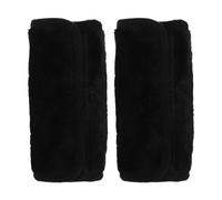 DEEPCRAFF Housse D'accoudoir Rembourrée pour Déambulateur et Fauteuil Roulant, Noire en Polyester, Antidérapante et Lavable, pour Seniors à Domicile par Temps Froid