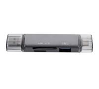 DEEPCRAFF Lecteur de Carte Mémoire USB C 3.0 en Alliage D'aluminium | Otg pour Consultation Mobile, Format Compact Léger, Usage Cartes et Téléphone, Sauvegarde Photo