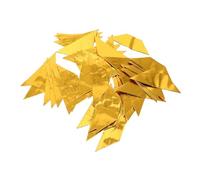 DEEPCRAFF Lingots de Papier Or Faits Main 500pcs pour Cérémonies Funéraires Traditionnelles Chinoises, Papier Réaliste et Détaillé, Adaptés pour Stockage Long Terme et Pratiques Religieuses