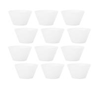 DEEPCRAFF Lot de 20 bols de mélange en silicone pour résine époxy gobelets réutilisables avec marquages de mesure pour le mélange de peinture et l'artisanat DIY