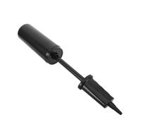 DEEPCRAFF Mini Pompe à Main Portable pour Objets Gonflables, Rapide | Plastique Noir, Embouts pour Valves US et Françaises, Aiguilles pour Ballons, sans Électricité
