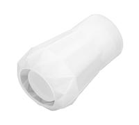DEEPCRAFF Moule à Vase en Silicone Blanc, Réutilisable, Simple, pour DIY | Débutants et Loisirs Créatifs, Effet Transparent, pour Fleurs Séchées, Déco de Bureau, Idée Présent