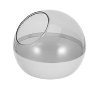 DEEPCRAFF Nid Suspendu Transparent Léger et Robuste en Abs pour Oiseaux pour Canaris et Inséparables en Élevage Intérieur et Extérieur