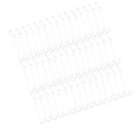 DEEPCRAFF Pince de Support pour Tomates et Vigne, Clips Réglables | Installation Facile, Fixation sur Treillis, pour Plants en Pot, Haricots et Vignes de Raisin