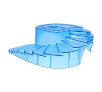 DEEPCRAFF Plateforme de Séchage des Tortues, Île Flottante de Repos pour Tortues, Surface Lisse, Facile à Placer, Sûre, en PS, Bleue, pour Bac D’Alimentation et Aquarium en Verre