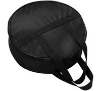 DEEPCRAFF Pochette de Rangement Ronde pour Outils et Câbles de Charge, Tissu Oxford Résistant et Capacité Spacieuse, Organiseur Portable pour Diverses Occasions