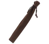 DEEPCRAFF Pochette Stylo en Velours Cordon, Étui à Crayon Individuel | Design Pliable Structuré, Couture Renforcée, Accès Rapide, pour Écrivains Voyageurs et Transport en Paquet