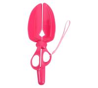 DEEPCRAFF Ramasse-crottes pour Chien en Plastique Ciseaux Pratiques, Grosse Pelle à Crottes Ménagère pour Nettoyage Rapide Lors Promenade Couleur Aléatoire