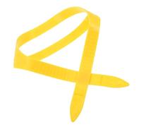 DEEPCRAFF Sangle de Masque de Plongée Réglable en Silicone, Anti-Glisse | Remplacement pour Boucles de Masque, Gel Épais Appui Intégré, Noir ou Jaune