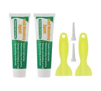 DEEPCRAFF Set de 2 Agents de Réparation Murale Blanc, Pâte Pratique et Rapide pour Reboucher Fissures et Trous, pour Petits Travaux la Maison