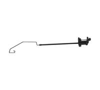 DEEPCRAFF Support de Câble en Fer Noir pour Fer à Repasser Vapeur Facile à Installer Pince Élargie et Rainure Incurvée, pour Planche à Repasser et Station de Linge