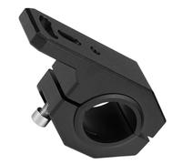 DEEPCRAFF Support de Fixation Installation Facile Caoutchouc en Alliage D'aluminium Noir et Positions de Montage Polyvalentes pour Phare de Moto pour Tubes de Moto