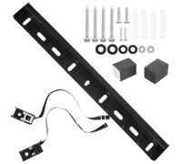DEEPCRAFF Support Mural pour Téléviseur 32-65 Pouces sans Perçage, Résistant aux Chocs Structure en Alliage D'aluminium et Tampon en Éponge pour Fixation Stable sans Abîmer Les Murs