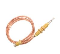 DEEPCRAFF Thermocouple à Gaz M8x1 24 Pouces en Métal, Sécurité Allumage | Installation Facile, Coupure de Sécurité, pour Flammes de Veille et Foyers à Gaz, Usage Domestique