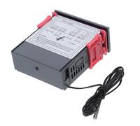 DEEPCRAFF Thermostat Electronique Numérique 12v ABS Affichage Digital - Régulateur Portable pour Fermenteur et Machines à Fruits de Mer - Contrôleur pour Chauffage et Refroidissement