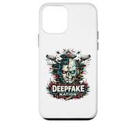 Deepfake Nation, système de Surveillance par Intelligence Artificielle et Cyberpunk Coque pour iPhone 12 Mini