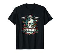 Deepfake Nation, système de Surveillance par Intelligence Artificielle et Cyberpunk T-Shirt