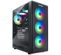 DeepGaming Nostromo Pro PC Gaming Intel Core i9-12900F, Nvidia RTX4060 Ti 8 Go, 128 Go RAM DDR4, 2 to SSD PCIe4.0, WiFi AX 1800, Windows 11 Pro. PC Gamer Couleur Noir