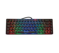 CoolBox mini TM065 clavier Gaming USB QWERTY Espagnole Noir