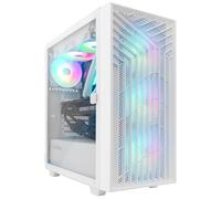DeepGaming Vortex - PC Gaming (Intel Core i7-14700KF, NVIDIA RTX 5070 12 Go, 32 Go RAM, SSD 2 To M.2, refroidissement liquide 240 mm, Windows 11 Pro) PC Gamer Blanc