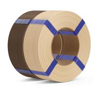 DEEPLEE Filament PLA Basic Refill 1.75mm Beige Brun 2kg